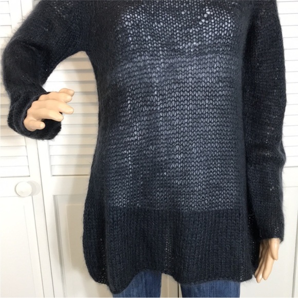 Calvin Collection Vintage 1994 S/S collection Mohair Hand Knit Sweater - Picture 3 of 10